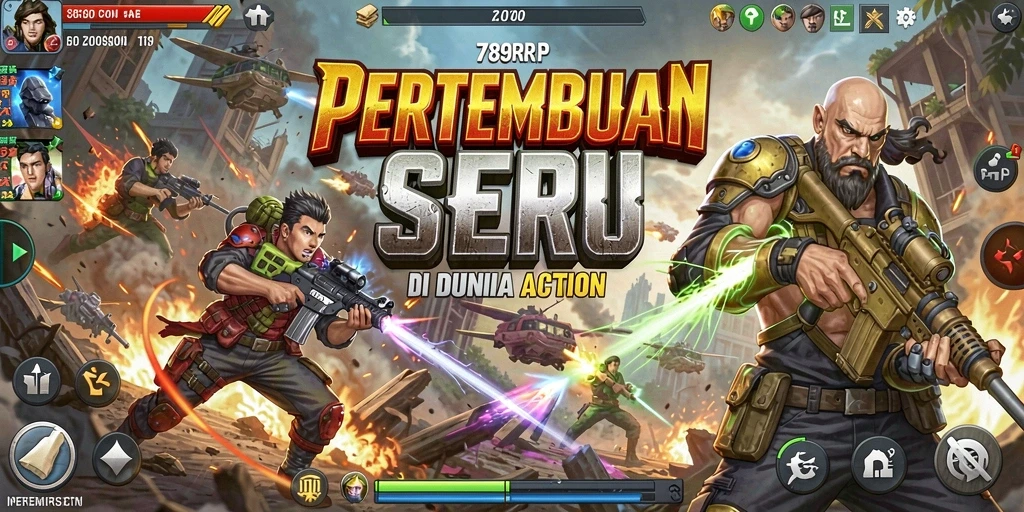 Screenshot gameplay 789RP menampilkan aksi pertarungan yang seru.