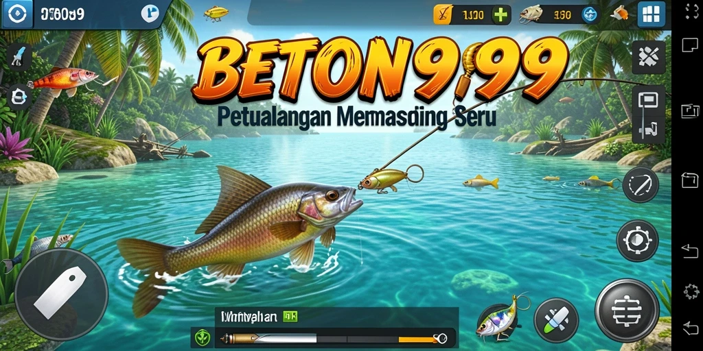 Gameplay menyenangkan di BETON999 dengan pengalaman memancing yang realistis.