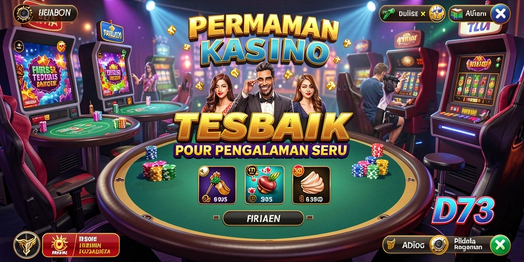 Tampilan gameplay menakjubkan dan seru di D73.