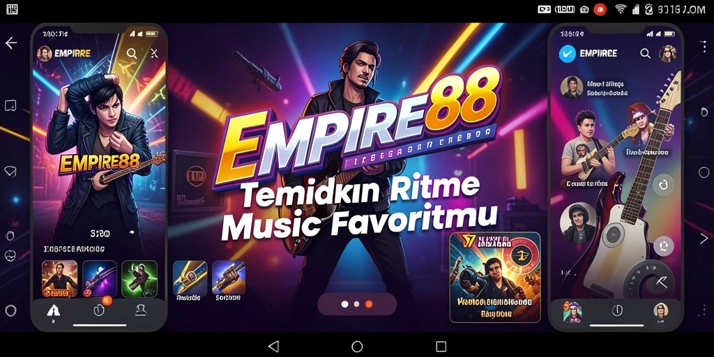 Tampilan gameplay menarik dari EMPIRE88 dengan berbagai pilihan lagu.