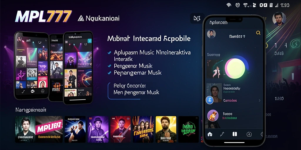 Screenshot MPL777 menampilkan gameplay musik yang interaktif dan menarik.