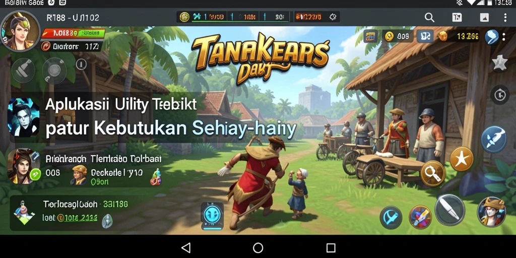 Screenshot utama RI188 menampilkan berbagai fitur utilitas yang memudahkan pengguna.