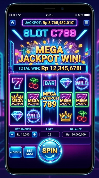 Screenshot antarmuka pengguna c789 yang menarik.